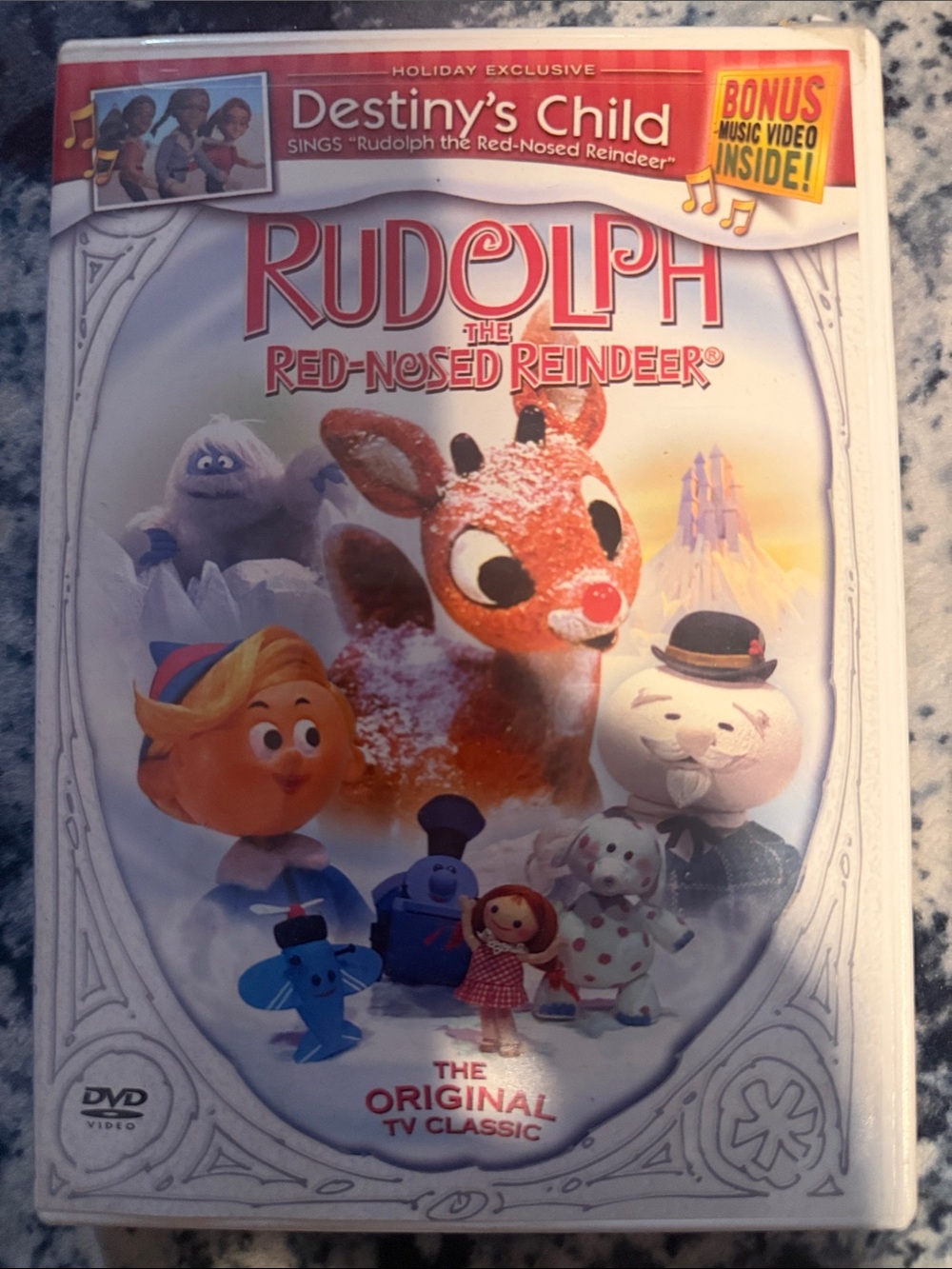 Rudolph the Red-Nosed Reindeer Holiday DVD – Red